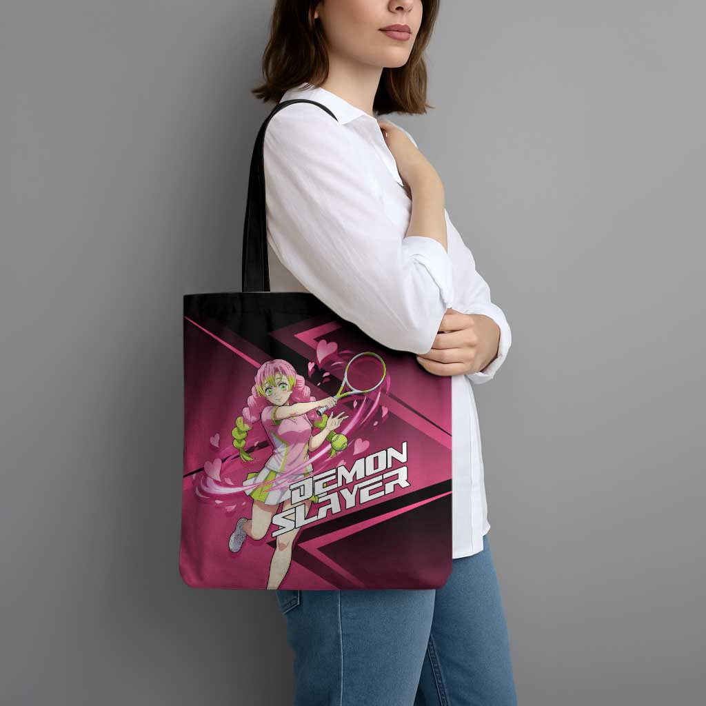 Mitsuri Kanroji Love Volley Tote Bag Sporty Anime Mashup Style
