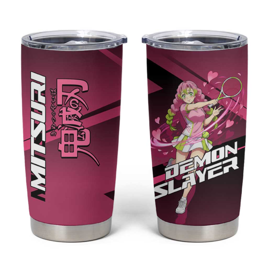 Mitsuri Kanroji Love Volley Tumbler Cup Sporty Anime Mashup Style