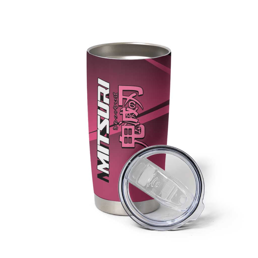 Mitsuri Kanroji Love Volley Tumbler Cup Sporty Anime Mashup Style