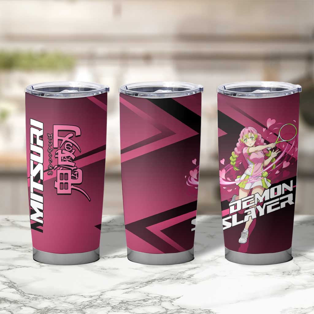Mitsuri Kanroji Love Volley Tumbler Cup Sporty Anime Mashup Style