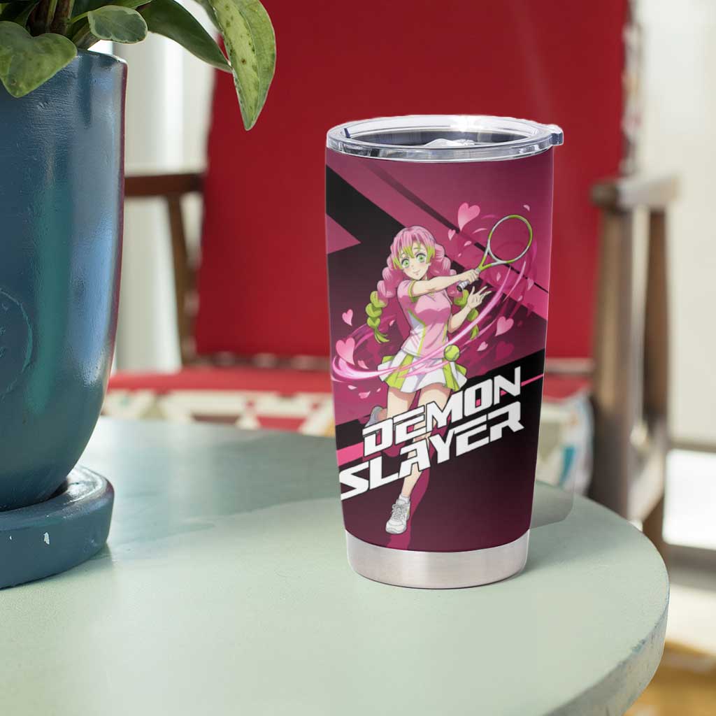 Mitsuri Kanroji Love Volley Tumbler Cup Sporty Anime Mashup Style