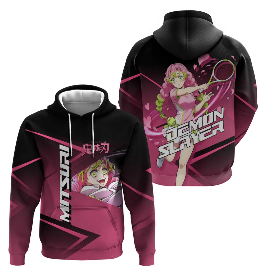 Mitsuri Kanroji Love Volley Zip Hoodie Sporty Anime Mashup Style