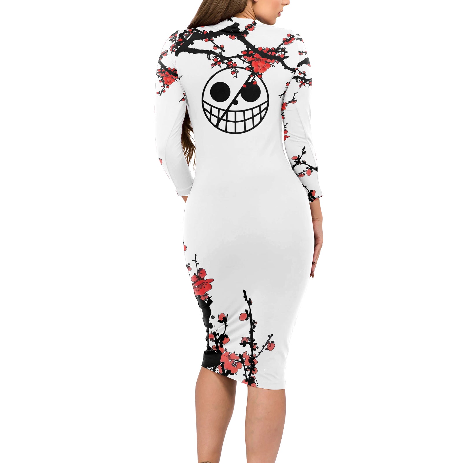 Donquixote - Japan Style Anime Long Sleeve Bodycon Dress