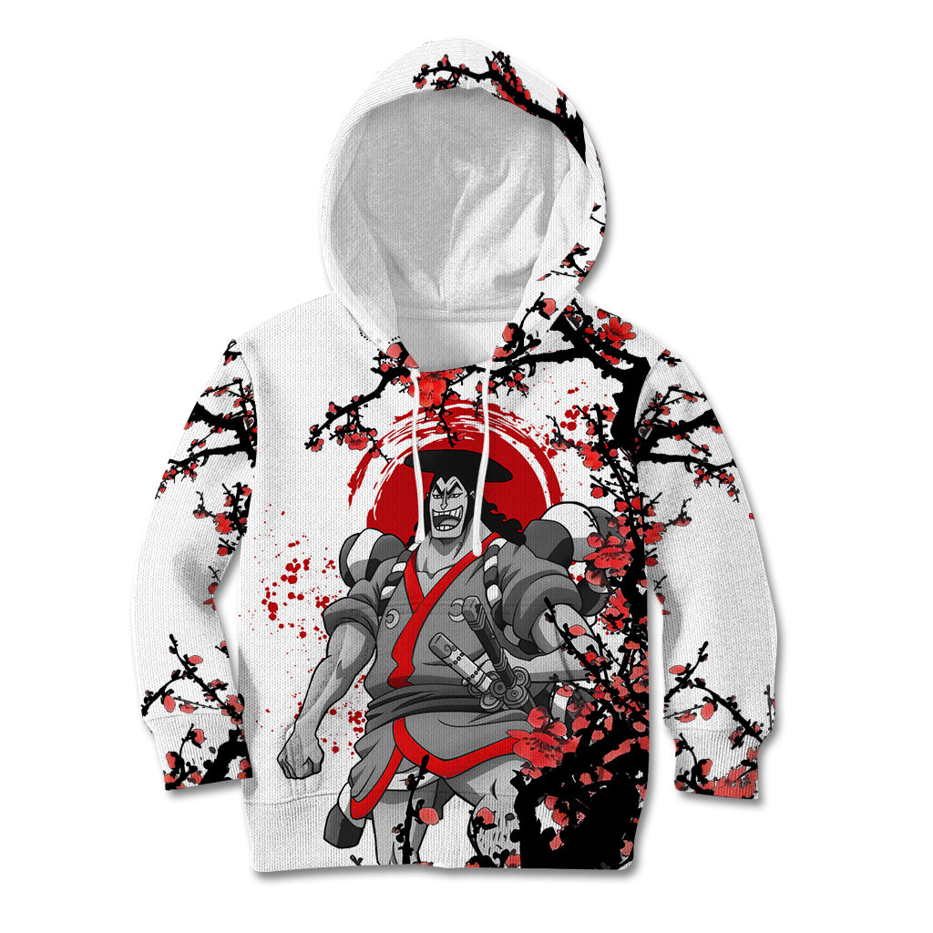 Kozuki Oden - Japan Style Anime Kid Hoodie