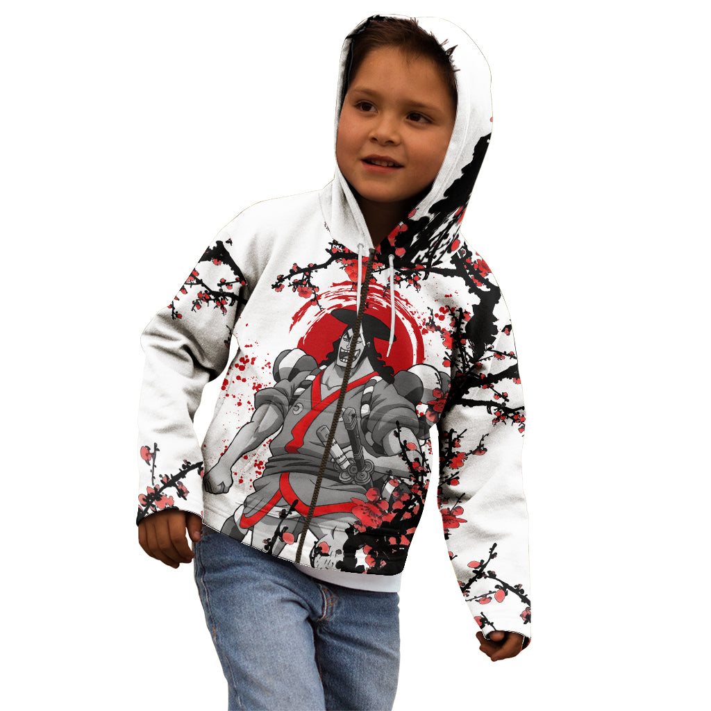 Kozuki Oden - Japan Style Anime Kid Hoodie