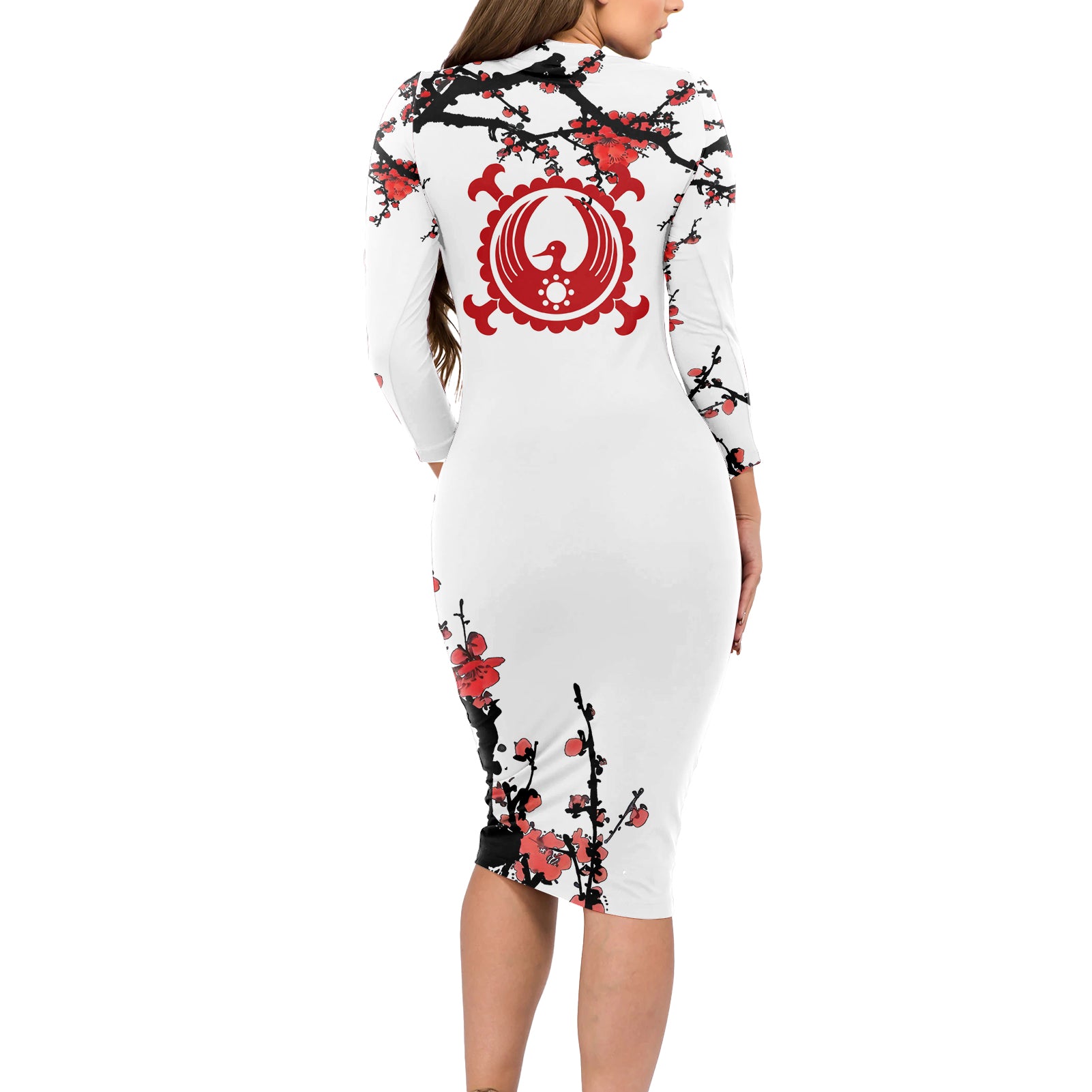 Kozuki Oden - Japan Style Anime Long Sleeve Bodycon Dress