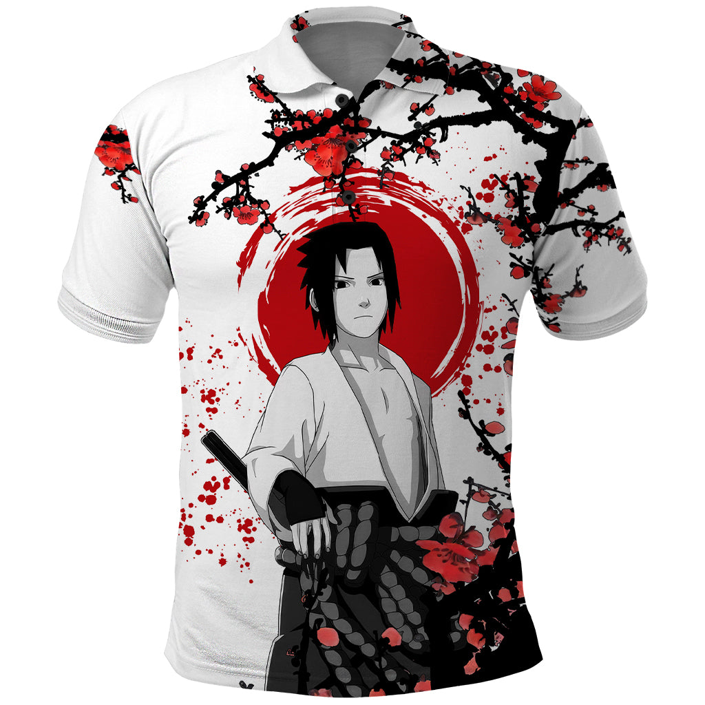 Uchiha Sasuke - Japan Style Anime Polo Shirt