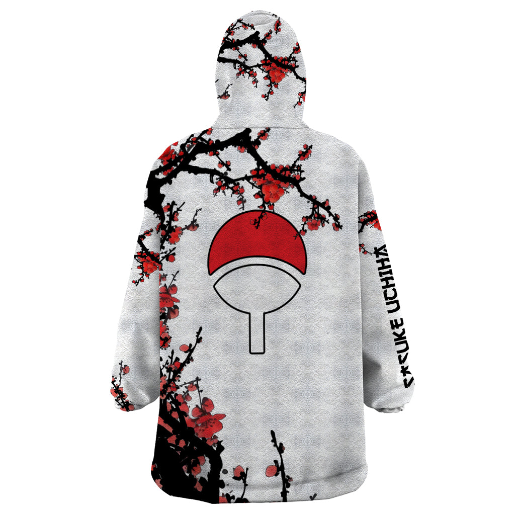Uchiha Sasuke - Japan Style Anime Wearable Blanket Hoodie