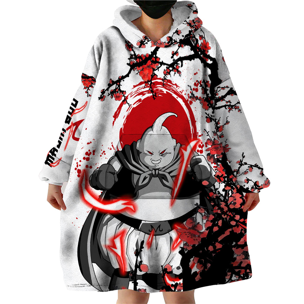 Majin Buu - Japan Style Anime Wearable Blanket Hoodie