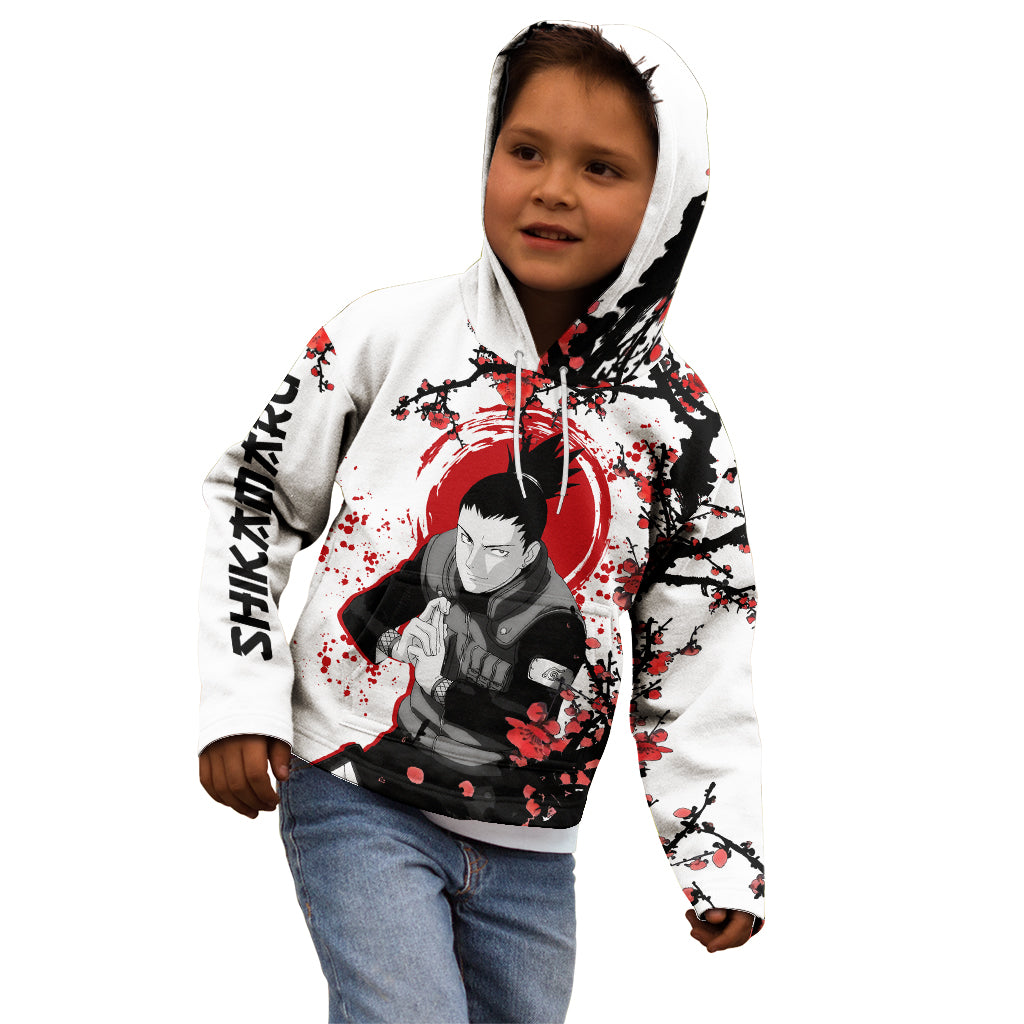 Shikamaru - Japan Style Anime Kid Hoodie