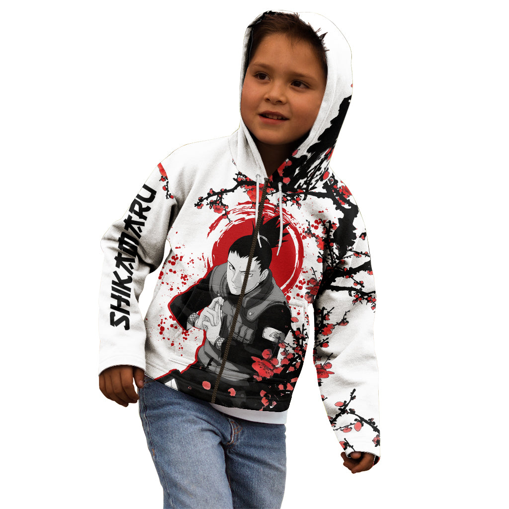 Shikamaru - Japan Style Anime Kid Hoodie
