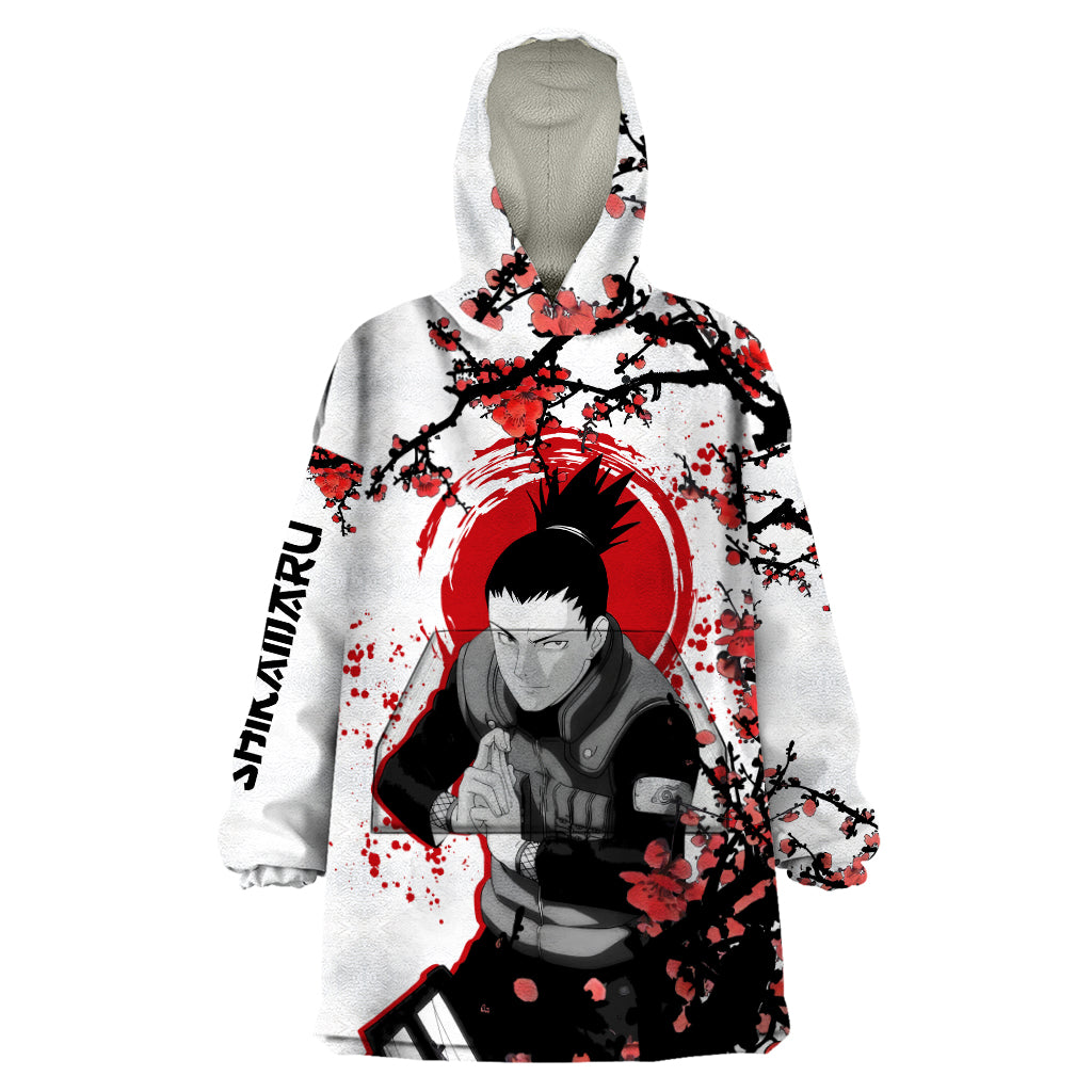 Shikamaru - Japan Style Anime Wearable Blanket Hoodie