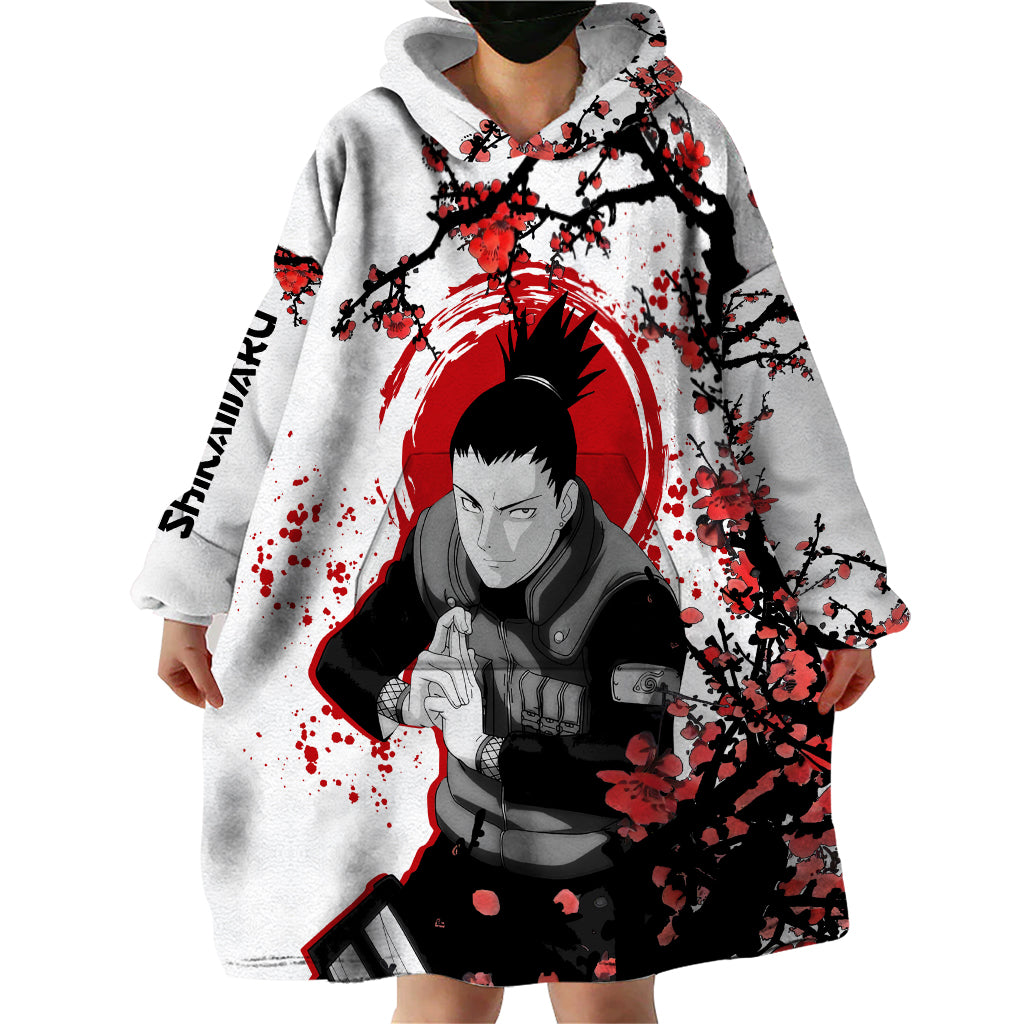 Shikamaru - Japan Style Anime Wearable Blanket Hoodie