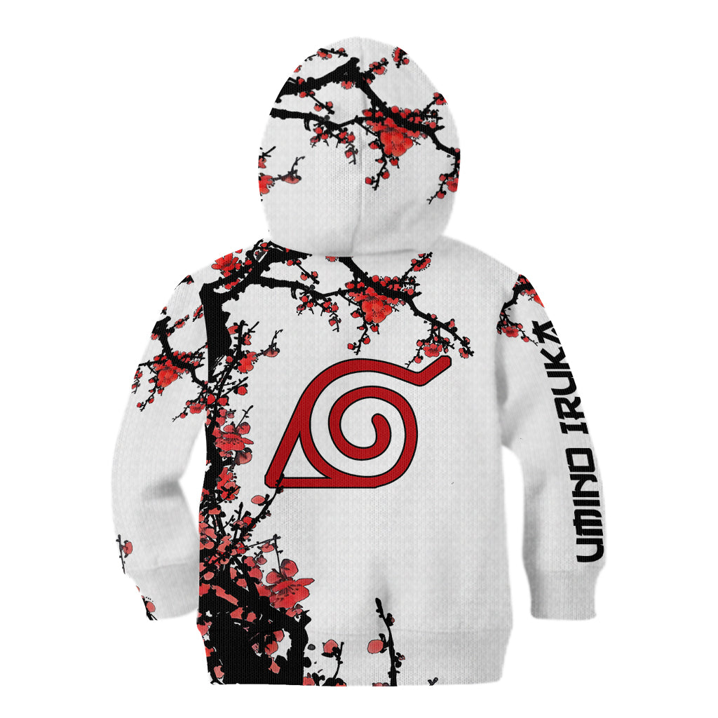 Umino Iruka - Japan Style Anime Kid Hoodie