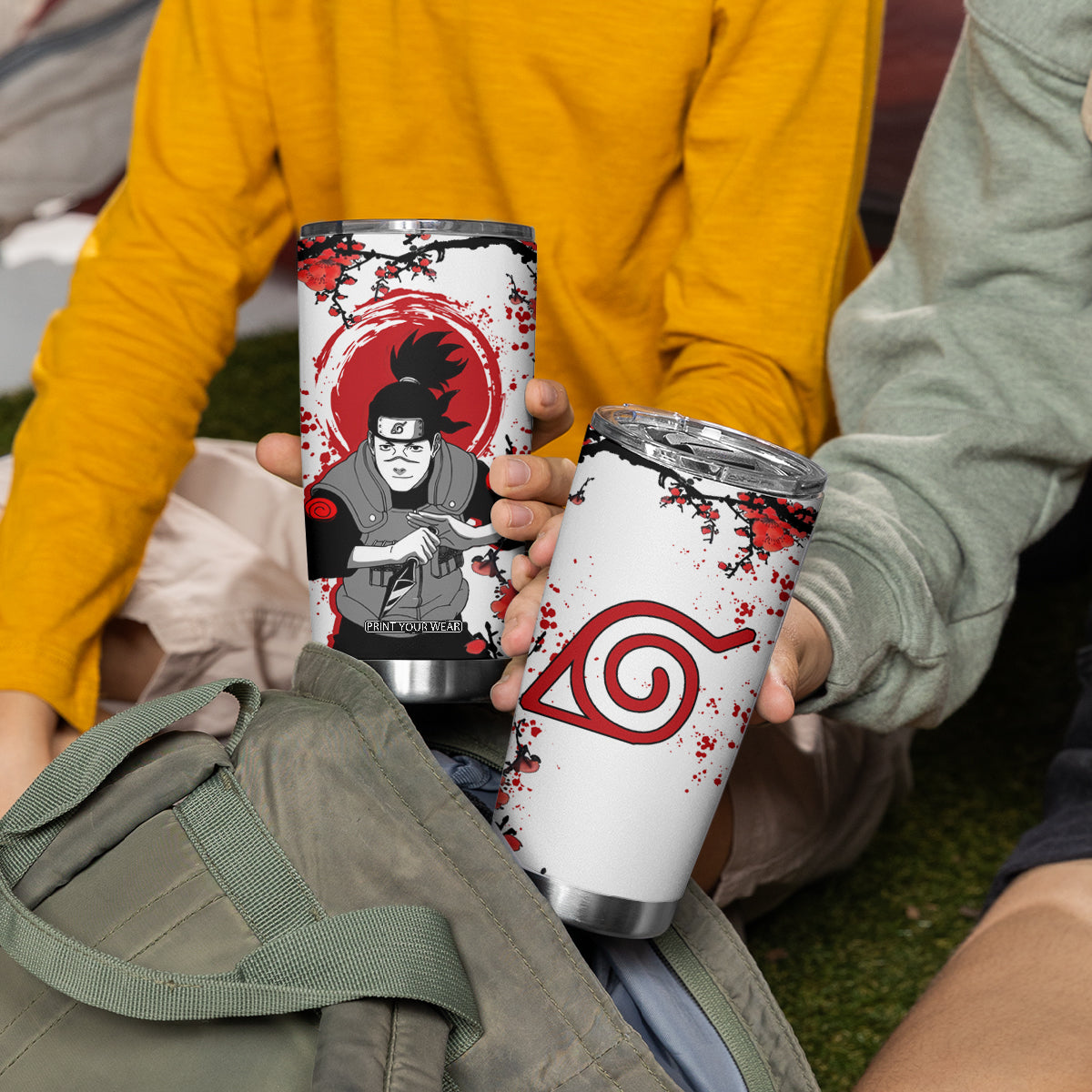 Umino Iruka Tumbler Cup Japan Style Anime
