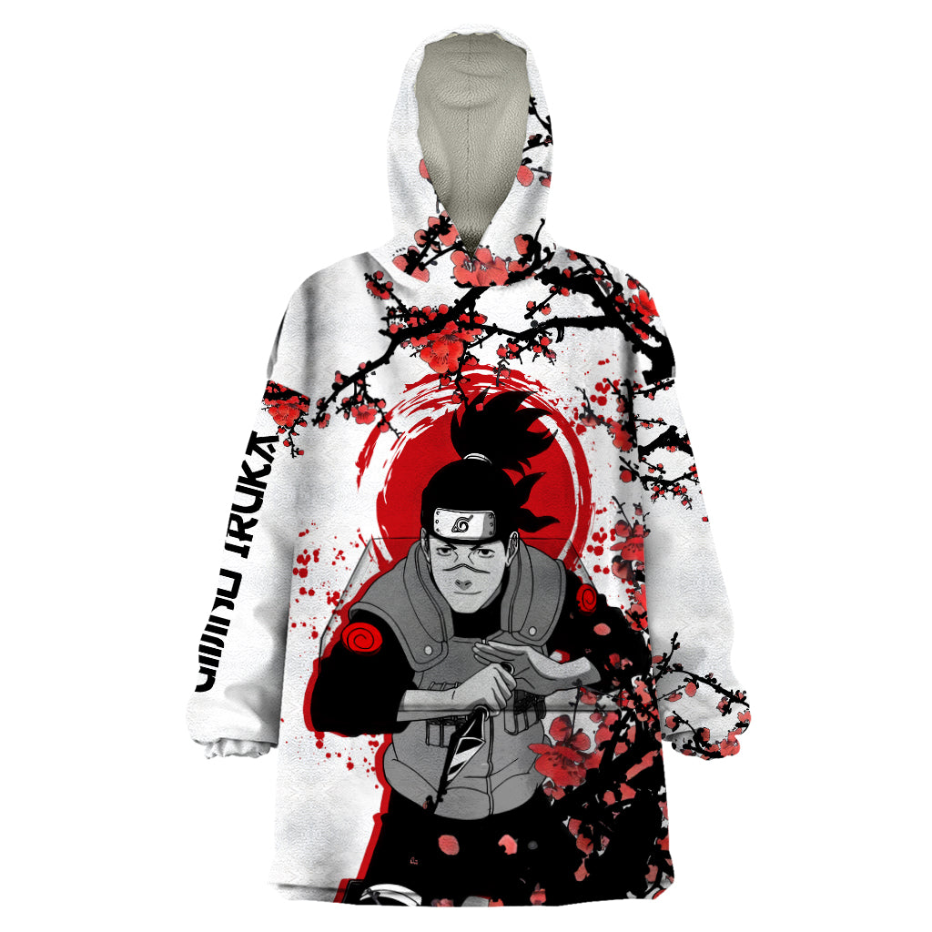 Umino Iruka - Japan Style Anime Wearable Blanket Hoodie