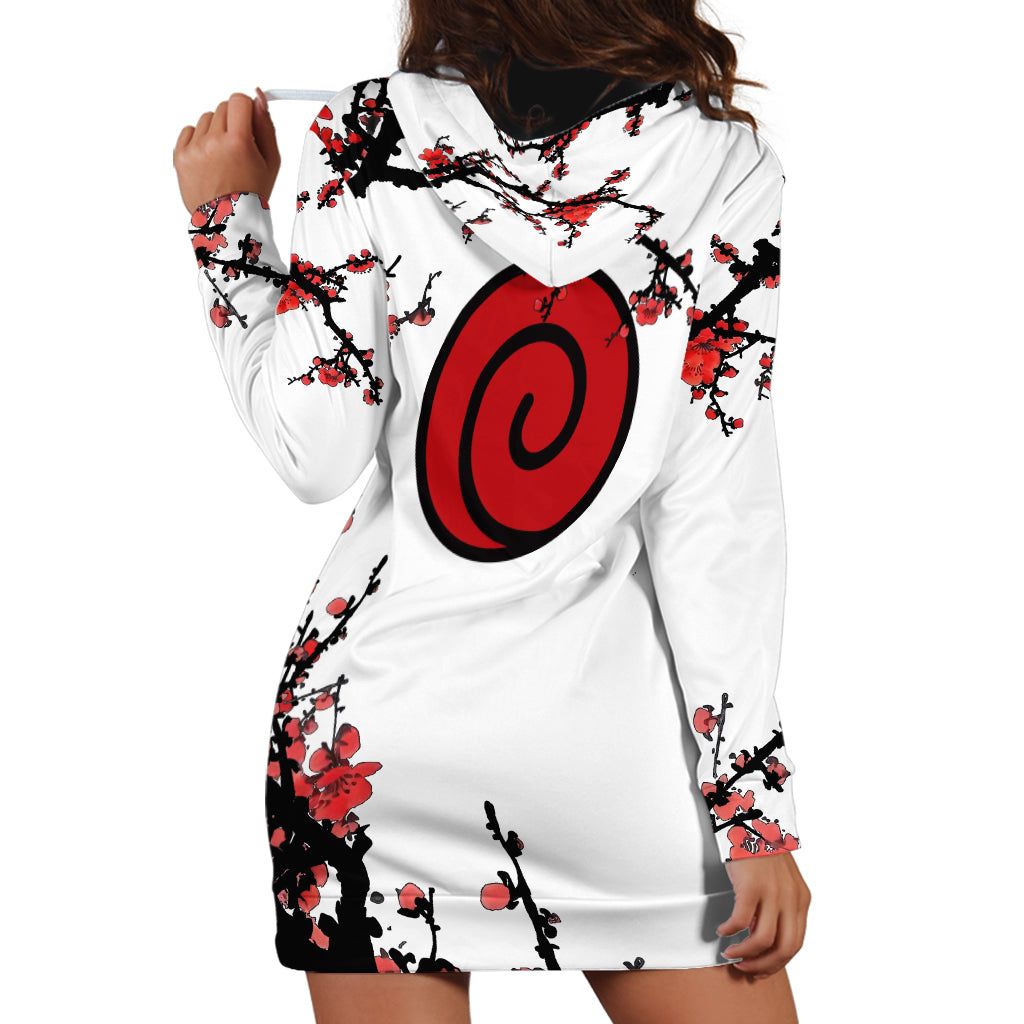 Minato Namikaze - Japan Style Anime Hoodie Dress