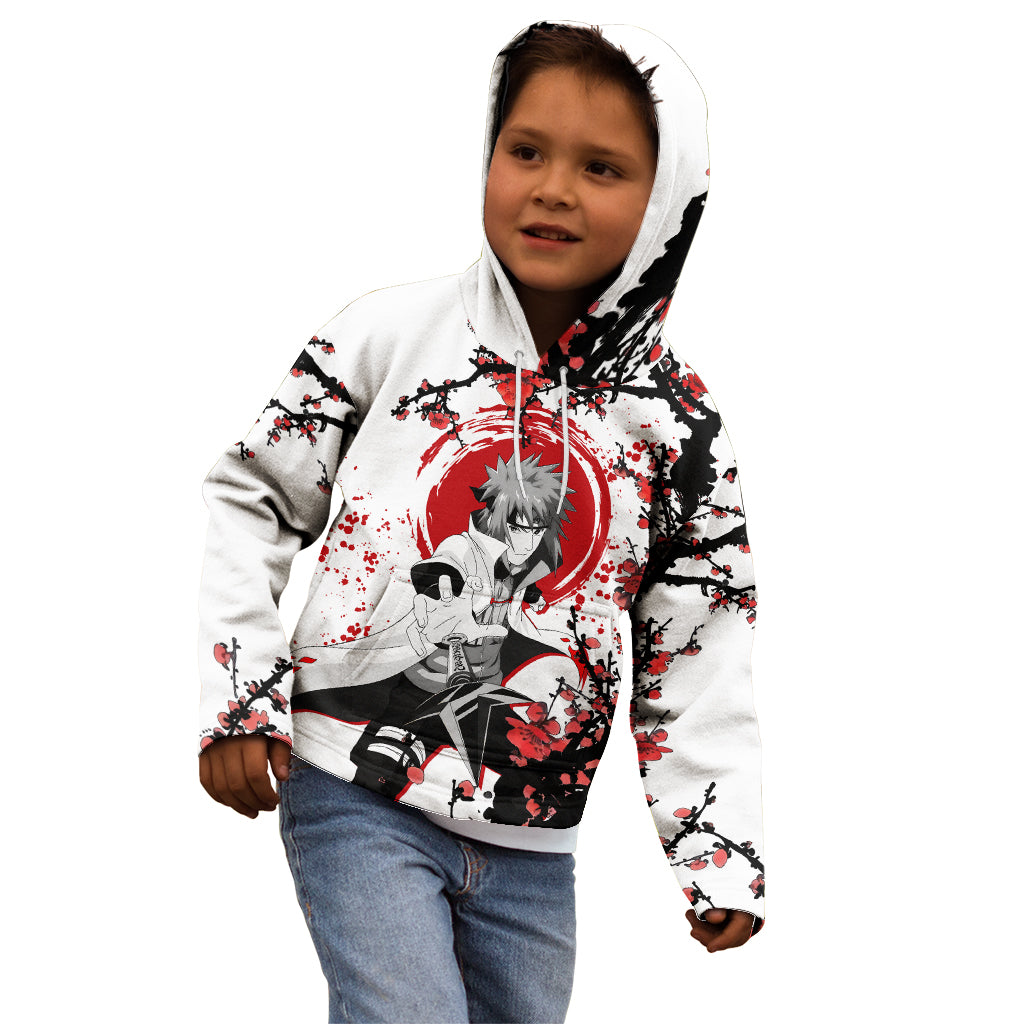 Minato Namikaze - Japan Style Anime Kid Hoodie