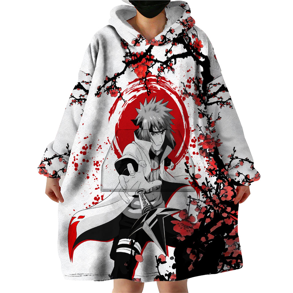 Minato Namikaze - Japan Style Anime Wearable Blanket Hoodie