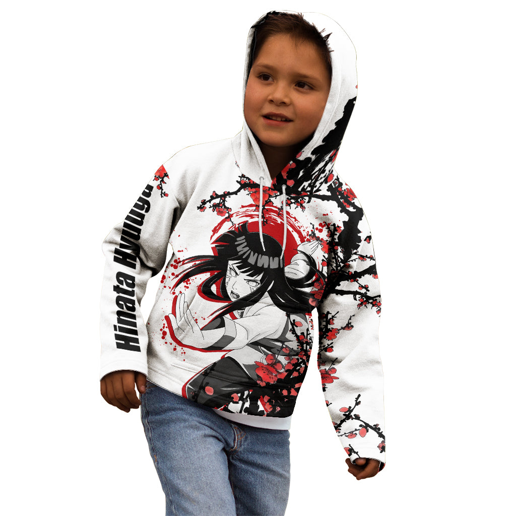 Hinata Hyuuga - Japan Style Anime Kid Hoodie