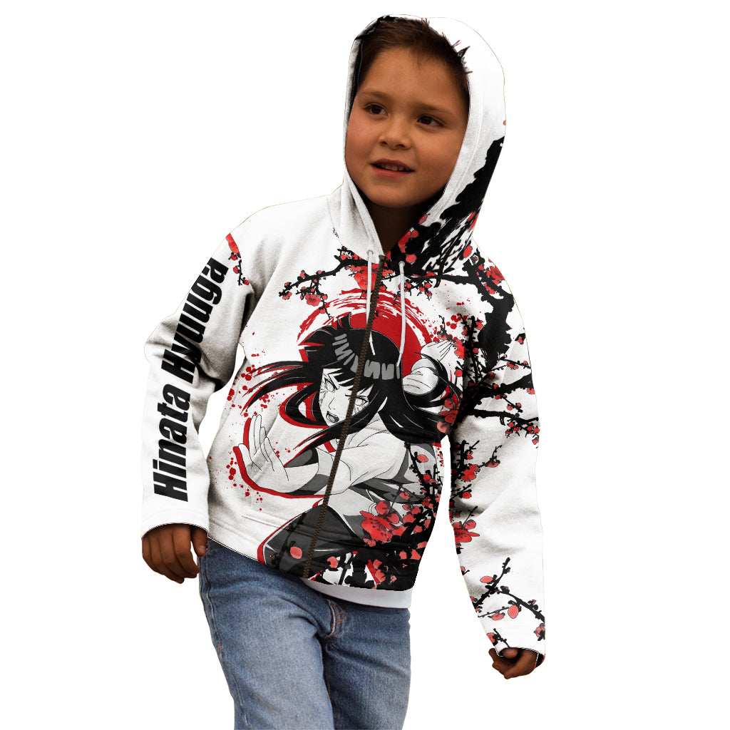 Hinata Hyuuga - Japan Style Anime Kid Hoodie