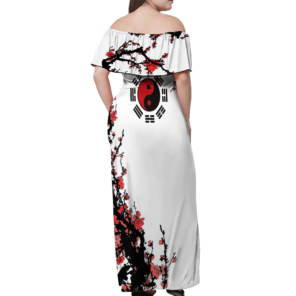 Hinata Hyuuga - Japan Style Anime Off Shoulder Maxi Dress
