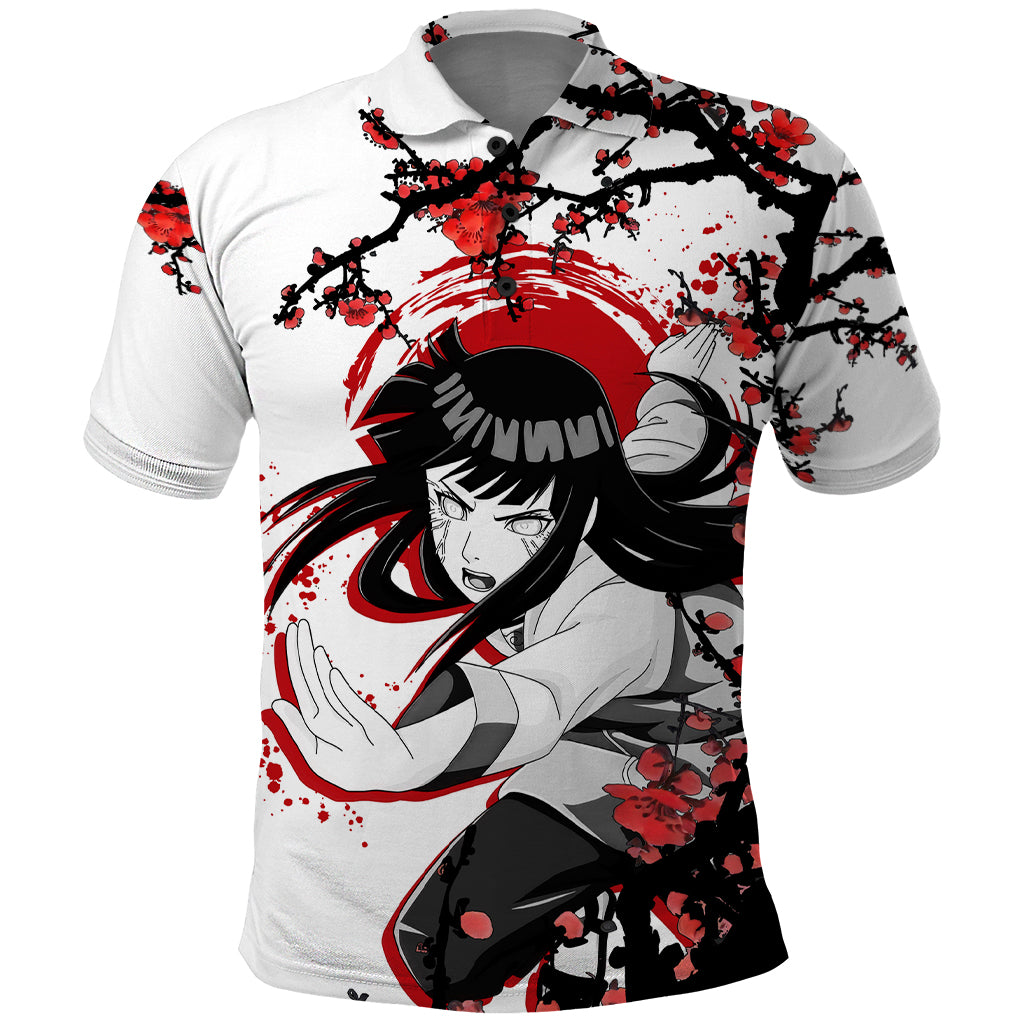 Hinata Hyuuga - Japan Style Anime Polo Shirt