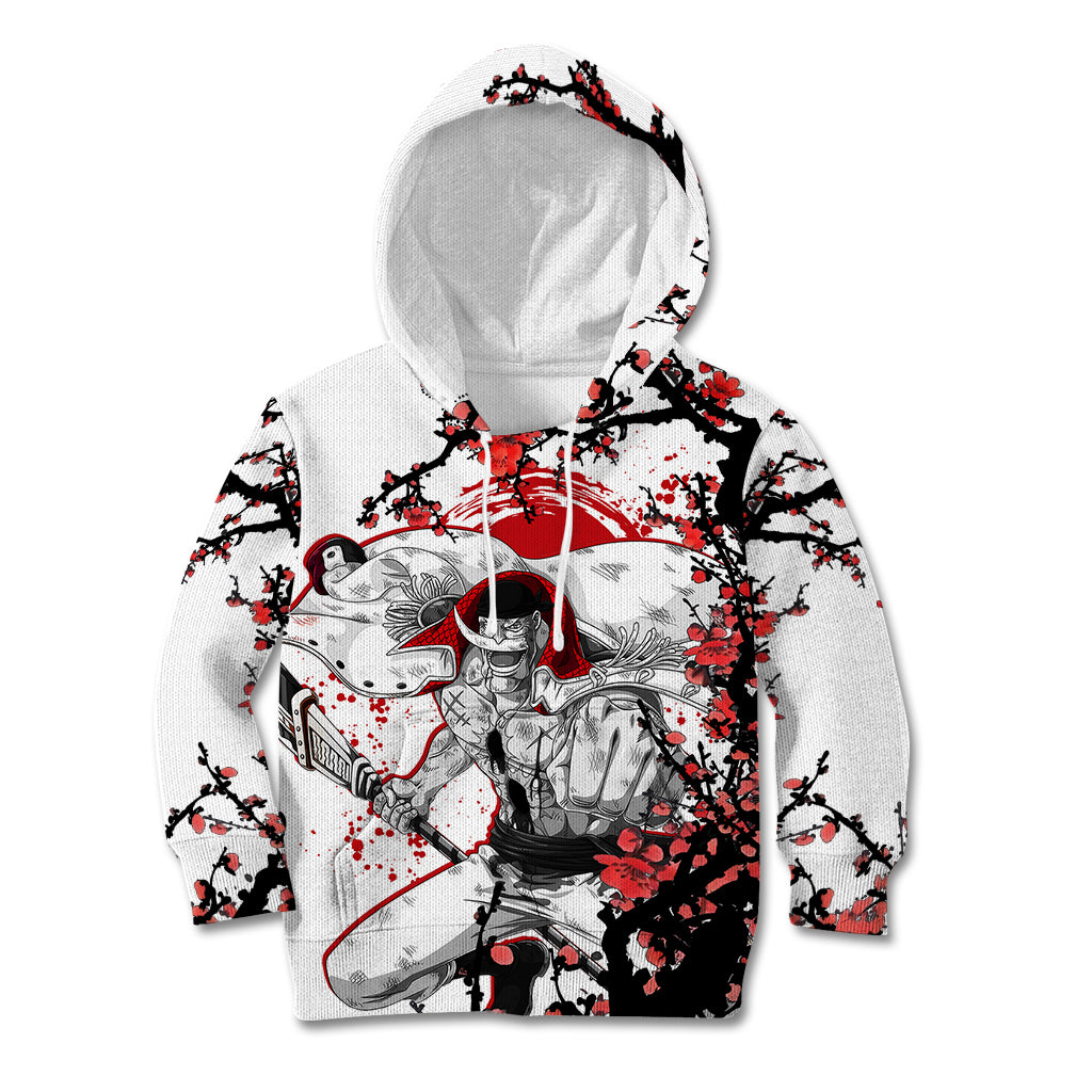 Whitebeard Pirates - Japan Style Anime Kid Hoodie