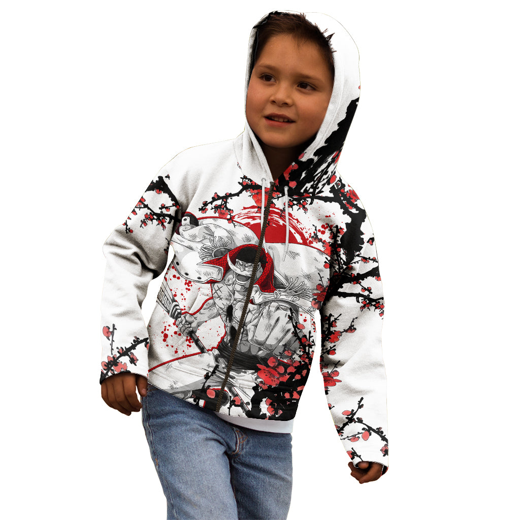 Whitebeard Pirates - Japan Style Anime Kid Hoodie