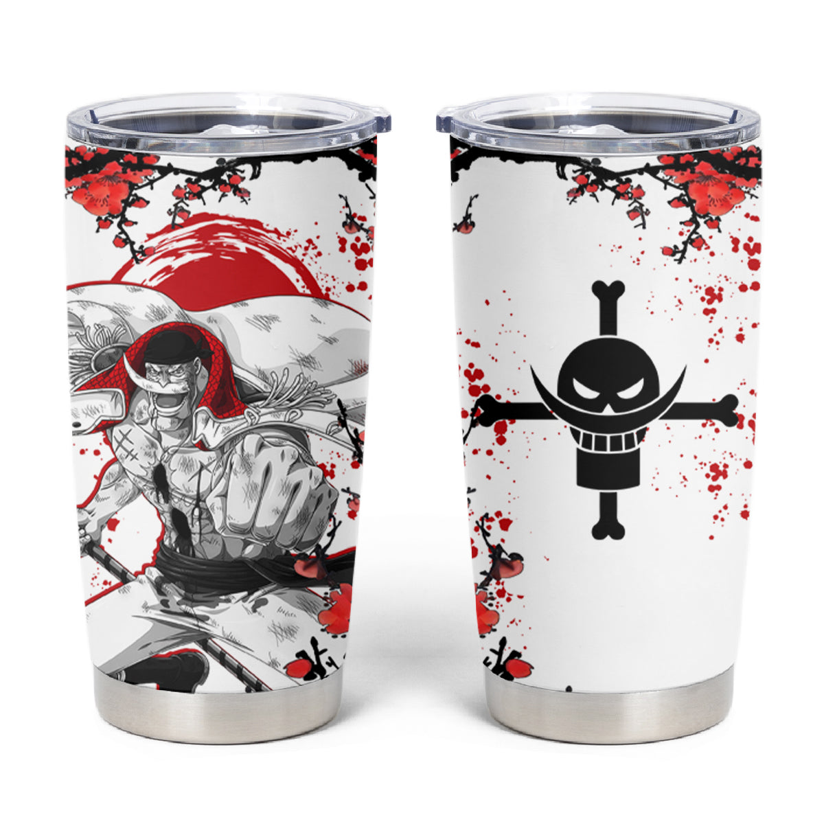 Whitebeard Pirates Tumbler Cup Japan Style Anime