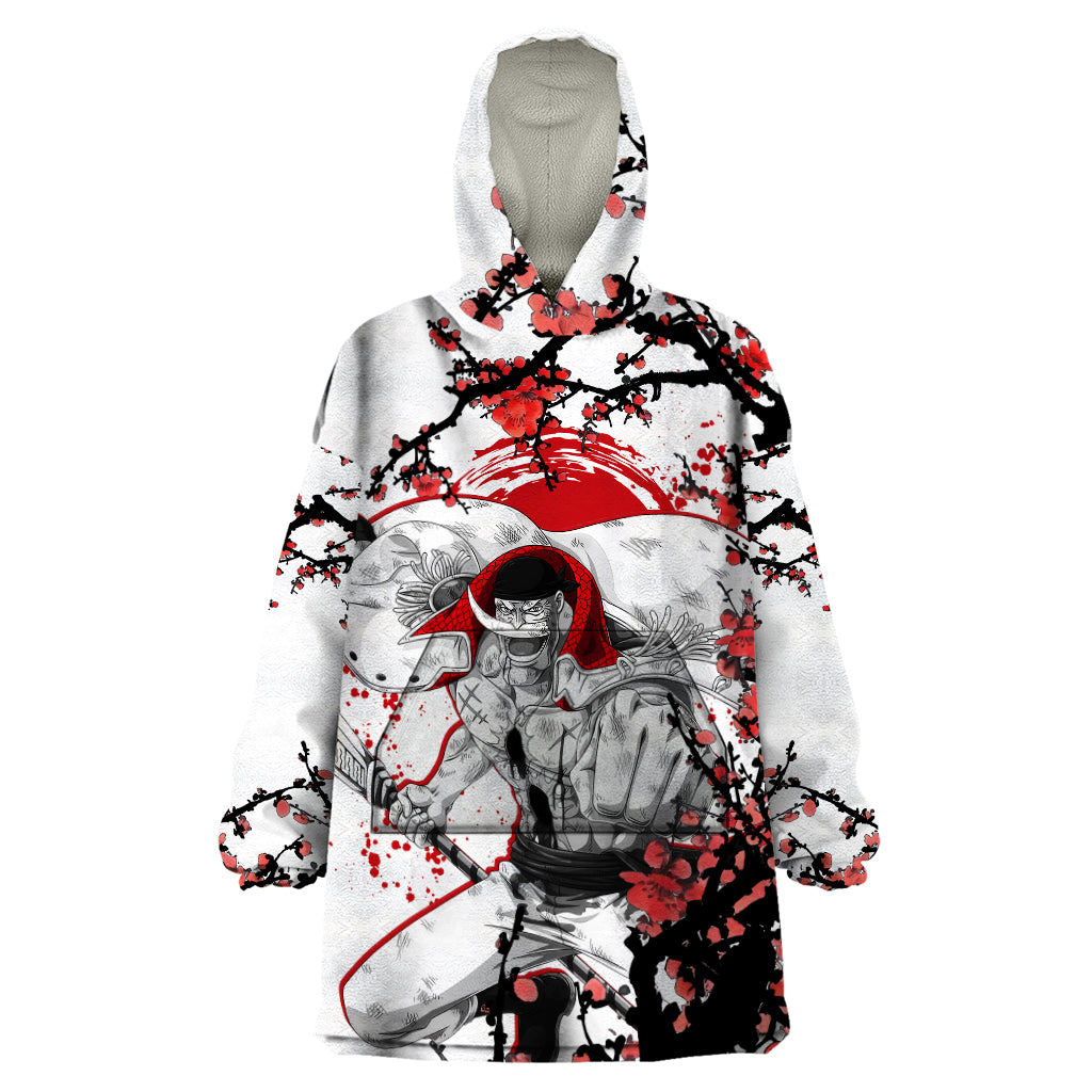Whitebeard Pirates - Japan Style Anime Wearable Blanket Hoodie