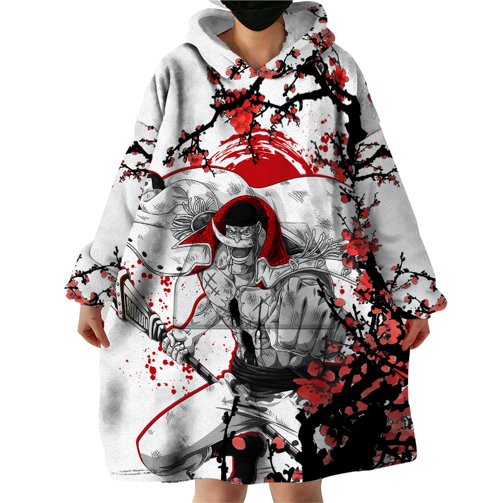 Whitebeard Pirates - Japan Style Anime Wearable Blanket Hoodie