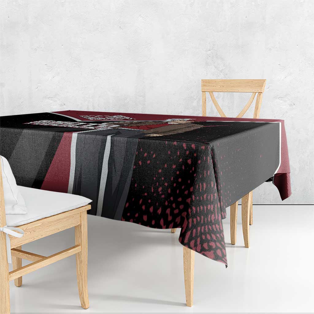 Shoto Todoroki My Hero Academia Tablecloth Anime Grunge Splatter Graphic Style