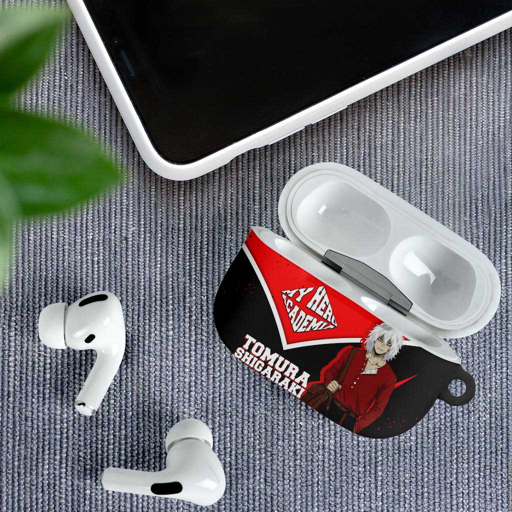 Tomura Shigaraki My Hero Academia AirPods Case Anime Grunge Splatter Graphic Style