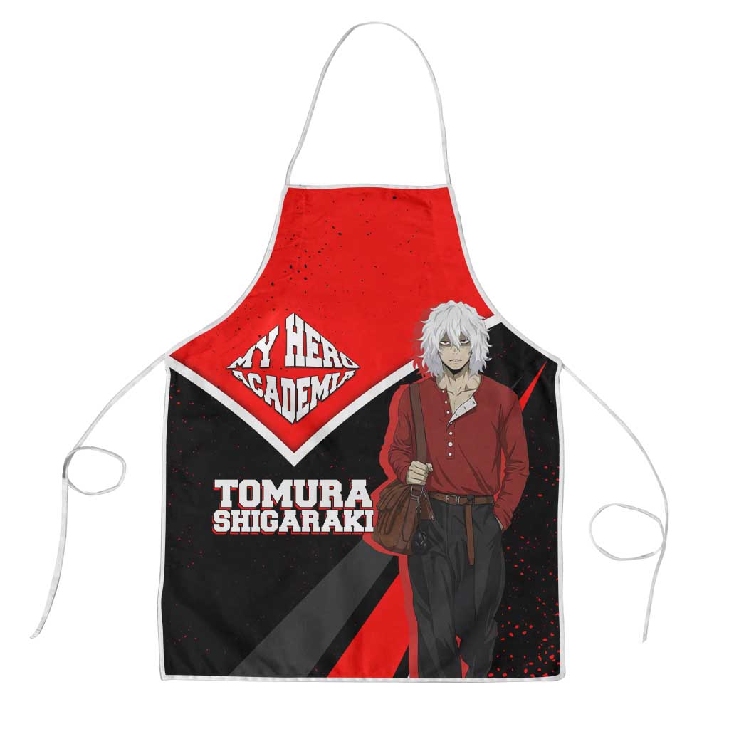 Tomura Shigaraki My Hero Academia Apron Anime Grunge Splatter Graphic Style