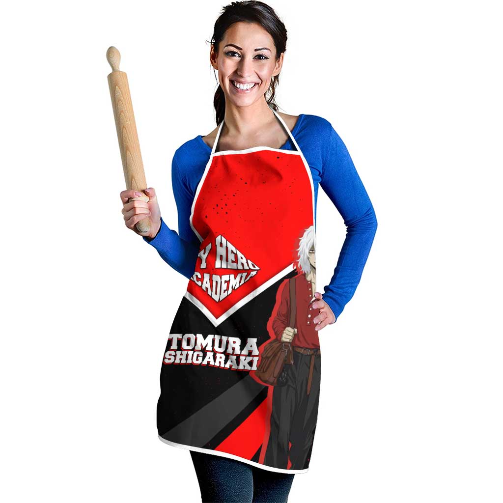 Tomura Shigaraki My Hero Academia Apron Anime Grunge Splatter Graphic Style
