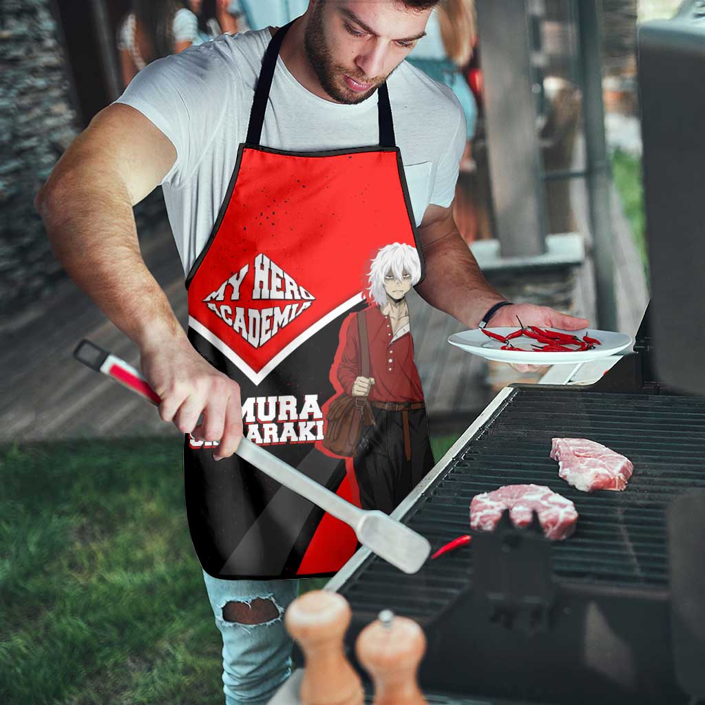 Tomura Shigaraki My Hero Academia Apron Anime Grunge Splatter Graphic Style