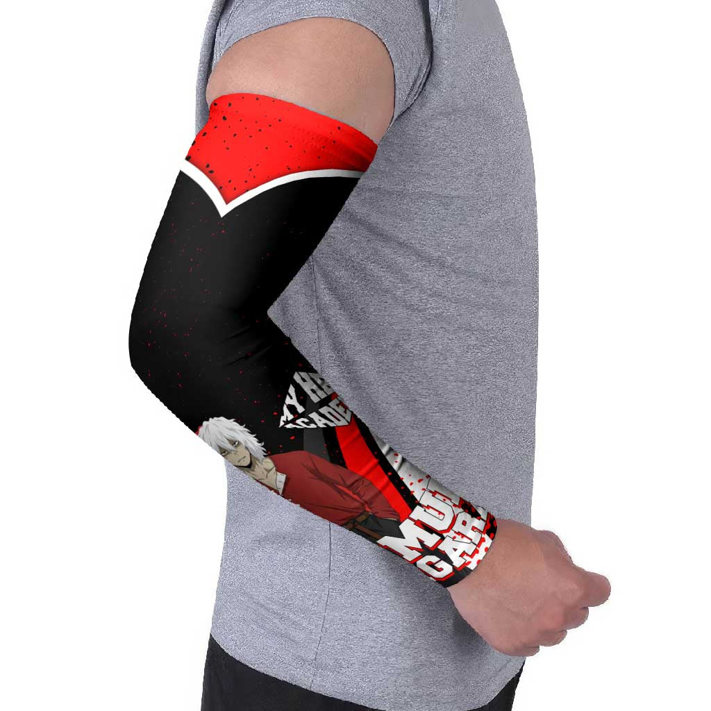 Tomura Shigaraki My Hero Academia Arm Sleeves Anime Grunge Splatter Graphic Style