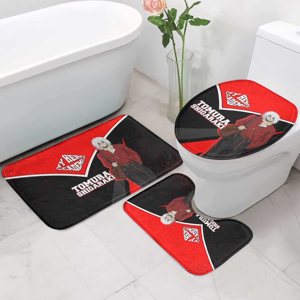 Tomura Shigaraki My Hero Academia Bathroom Set Anime Grunge Splatter Graphic Style