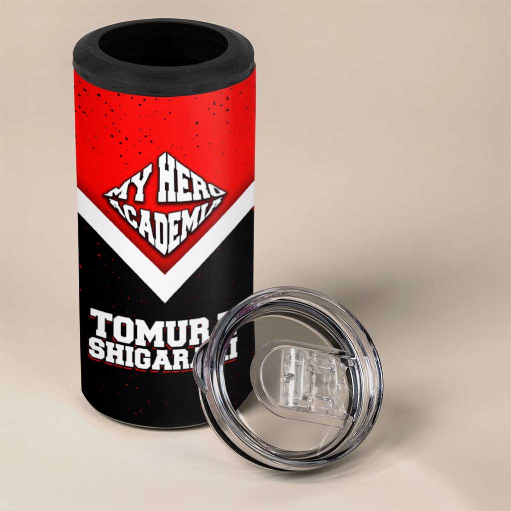 Tomura Shigaraki My Hero Academia 4 in 1 Can Cooler Tumbler Anime Grunge Splatter Graphic Style