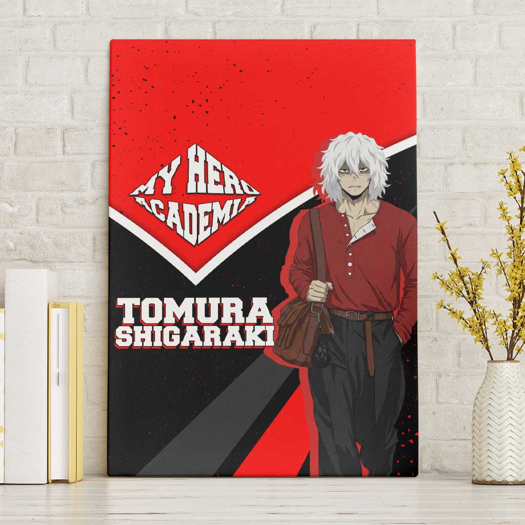 Tomura Shigaraki My Hero Academia Canvas Wall Art Anime Grunge Splatter Graphic Style