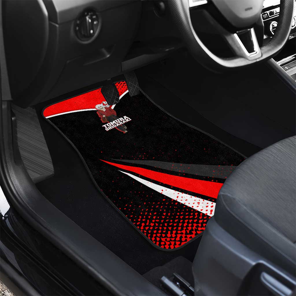 Tomura Shigaraki My Hero Academia Car Mats Anime Grunge Splatter Graphic Style