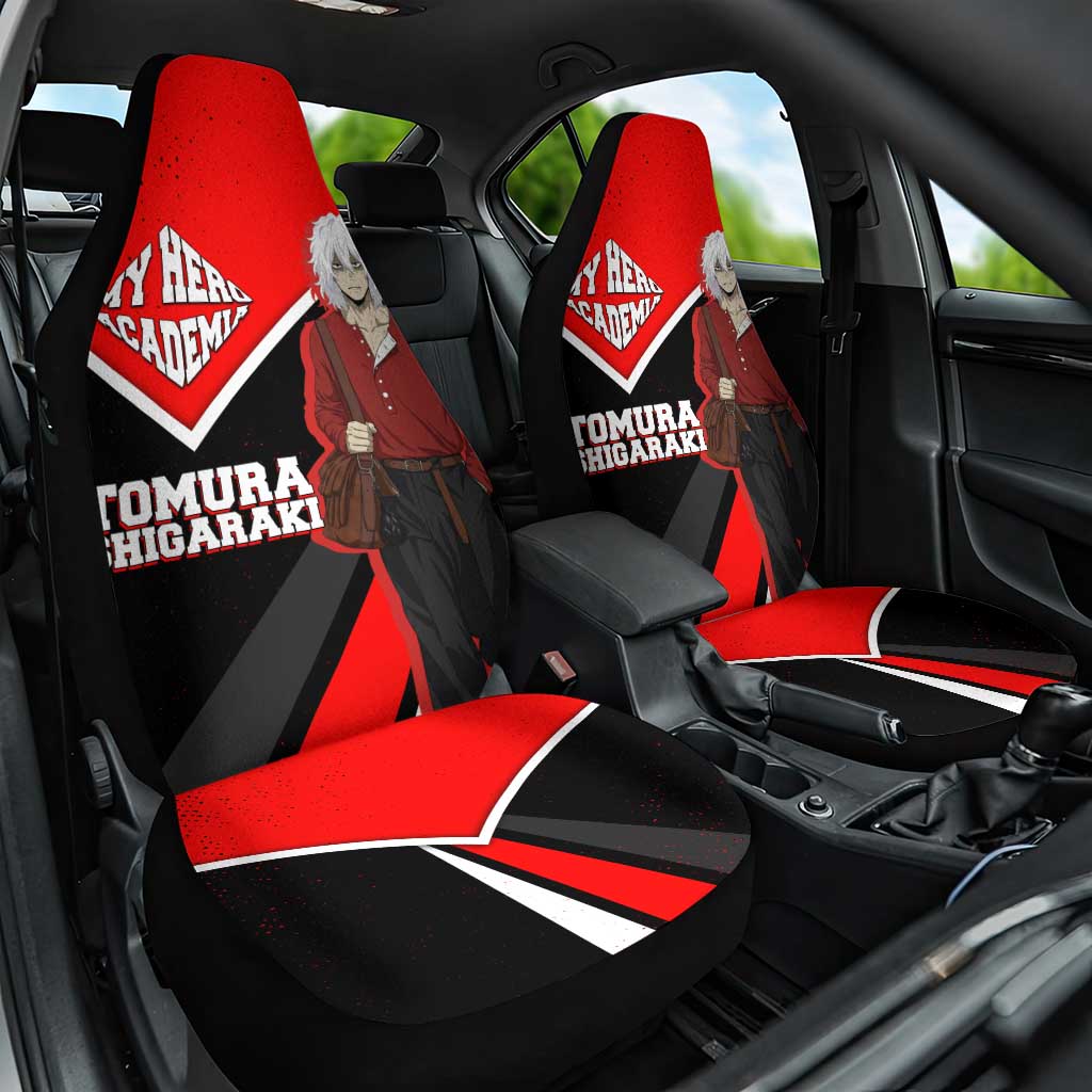Tomura Shigaraki My Hero Academia Car Seat Cover Anime Grunge Splatter Graphic Style