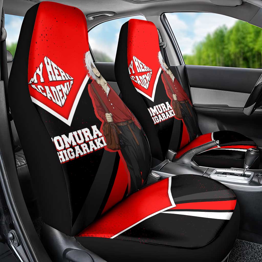Tomura Shigaraki My Hero Academia Car Seat Cover Anime Grunge Splatter Graphic Style