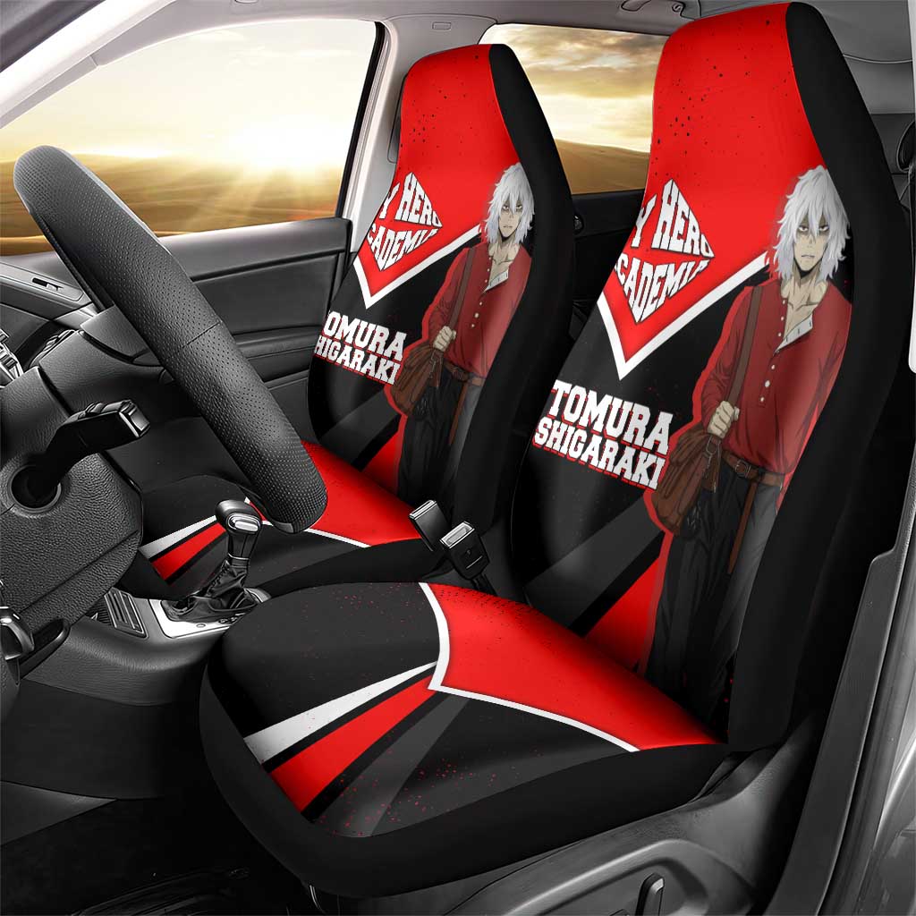 Tomura Shigaraki My Hero Academia Car Seat Cover Anime Grunge Splatter Graphic Style