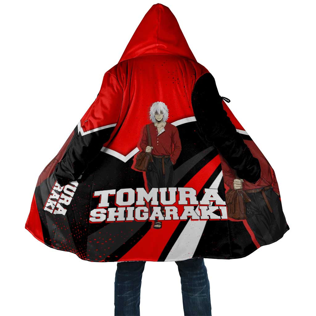 Tomura Shigaraki My Hero Academia Cloak Anime Grunge Splatter Graphic Style