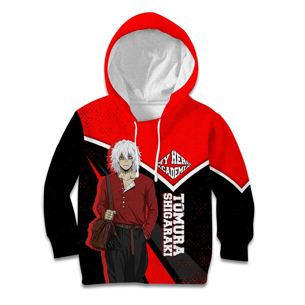 Tomura Shigaraki My Hero Academia Kid Hoodie Anime Grunge Splatter Graphic Style