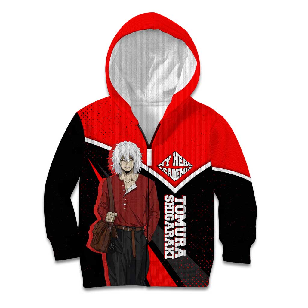 Tomura Shigaraki My Hero Academia Kid Hoodie Anime Grunge Splatter Graphic Style
