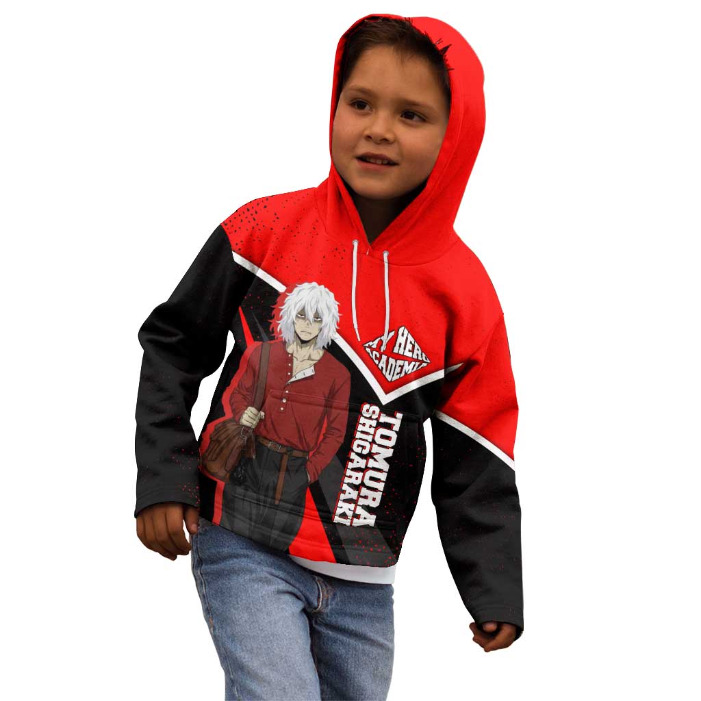 Tomura Shigaraki My Hero Academia Kid Hoodie Anime Grunge Splatter Graphic Style