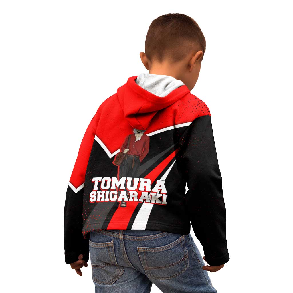 Tomura Shigaraki My Hero Academia Kid Hoodie Anime Grunge Splatter Graphic Style